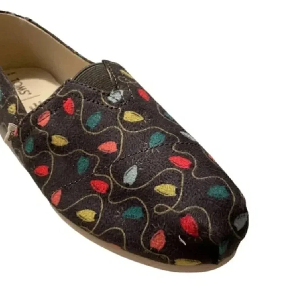 Toms‎ Christmas Lights Shoes 6.5